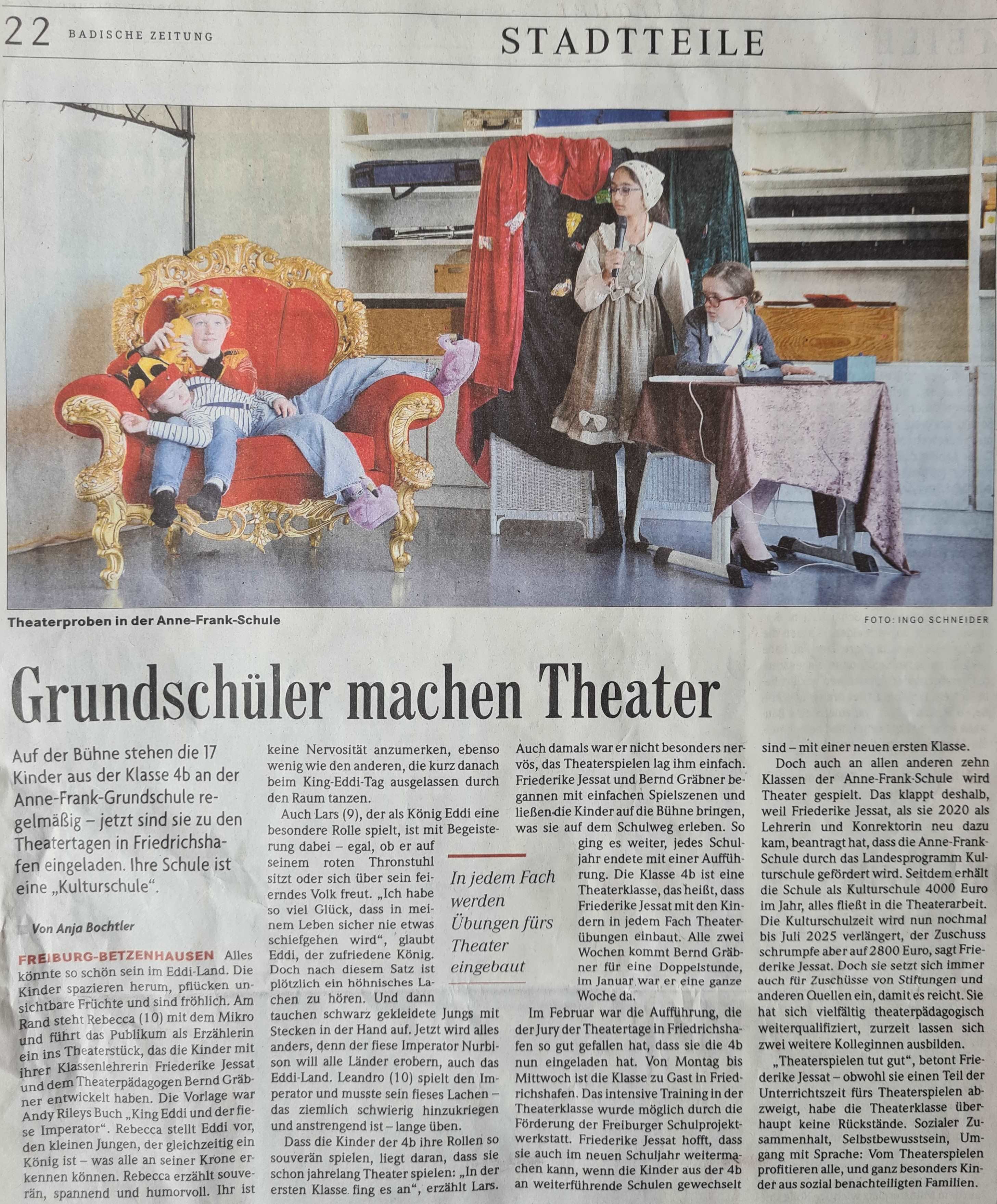 BZ Artikel Kulturschule klein